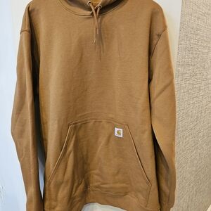 Carhartt Tan Pullover Hoodie